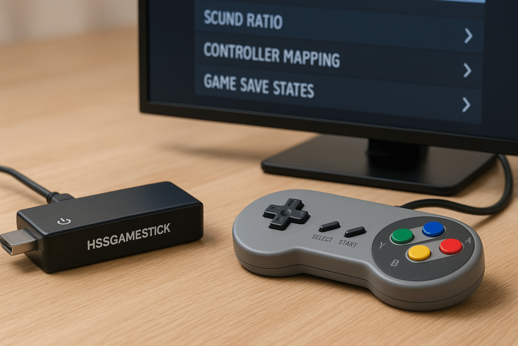 HSSGameStick manual settings